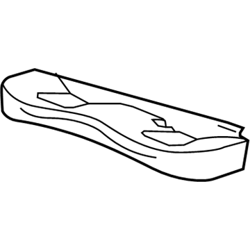 GM 20955171 Pad Assembly, Rear Seat Cushion