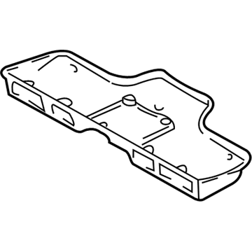 GM 12530360 Console,Roof