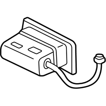 GM 25785822 Airbag,Instrument Panel