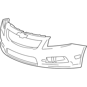 Chevy 95217521 Bumper Cover