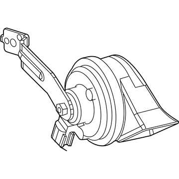 Buick 95066880 High Note Horn