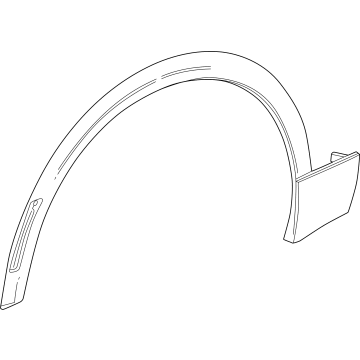 Cadillac 85626359 Wheel Opening Molding