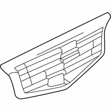 GM 84886517 PLATE ASM-F/FDR VEH NA *EXTERIOR BRIM