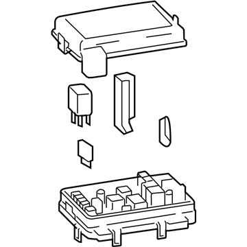 Saturn Fuse Box - 20833458