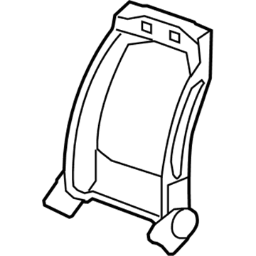 Saturn 15899382 Seat Back Frame