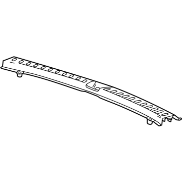 GM 84386182 Panel Assembly, R/End Tr Fin *Atmosphere R