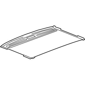 GM 39068391 Sunshade Assembly, Sun Rf *Lt Atmospher