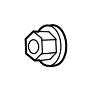 Chevy 11516382 Shock Nut