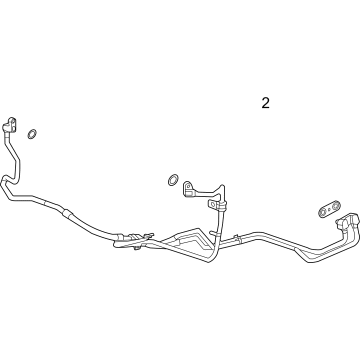 2023 Cadillac Escalade ESV Automatic Transmission Oil Cooler Line - 85569816