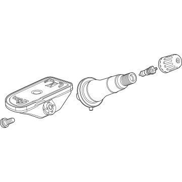 Cadillac 13542523 TPMS Sensor