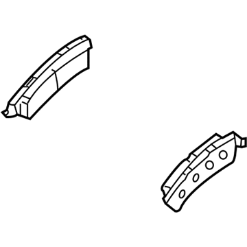 GMC Sierra 3500 HD Brake Pad - 19210709