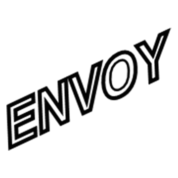 GM 15025958 Plate, Front Side Door Name "Envoy" <Use 1C