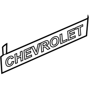 Chevy 15126056 Nameplate