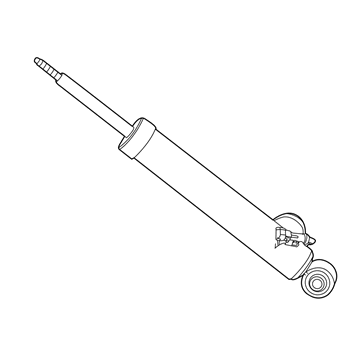 GM 22890851 Absorber Assembly, Rear Shock (W/ Upper Mount)