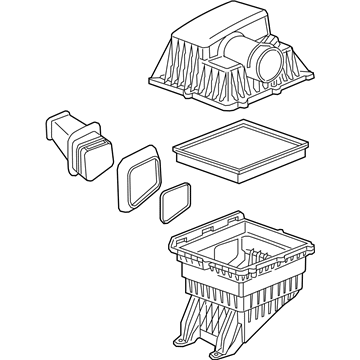 GMC 23234980 Air Cleaner Assembly