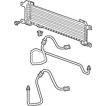 2005 Cadillac STS Transmission Oil Cooler - 88957425