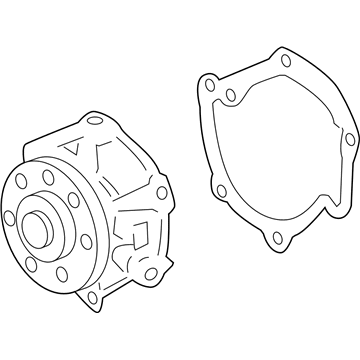 Chevy 12709178 Water Pump Assembly