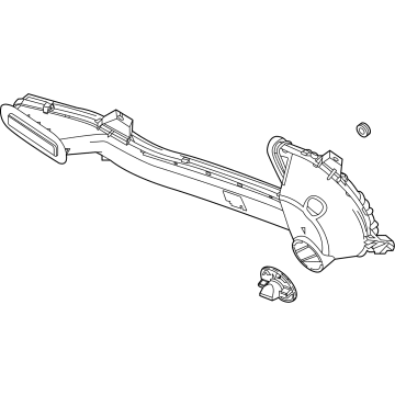 Chevy 85126004 Rear Duct