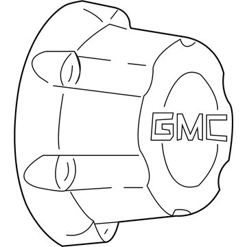 GMC 15067581 Hub Cap