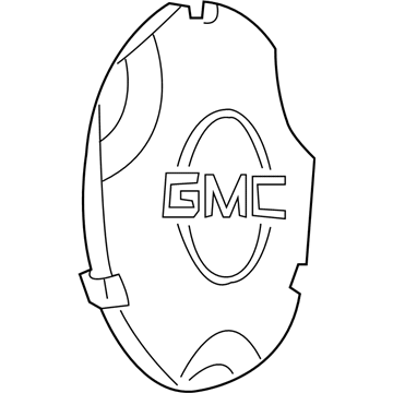 GMC 9595534 Hub Cap