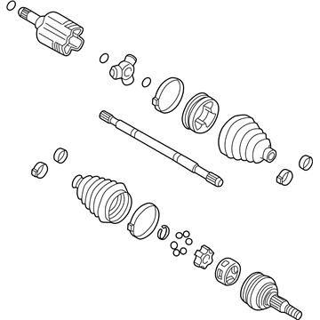 Saturn 19256587 Axle Assembly