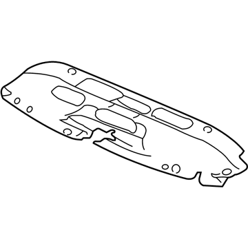 GM 15809934 Baffle Assembly, Radiator Air Upper