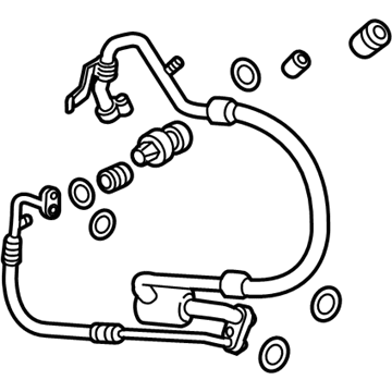 GM 84812617 Hose Assembly, A/C Cmpr & Cndsr