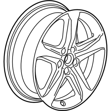 Chevy 84441825 Wheel, Alloy