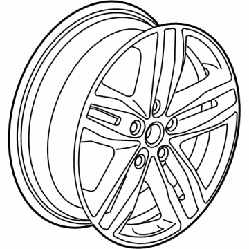 Chevy 84450625 Wheel, Alloy