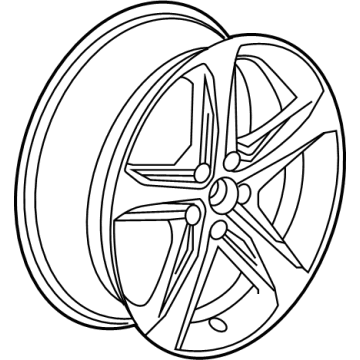 Chevy 23413297 Wheel, Alloy