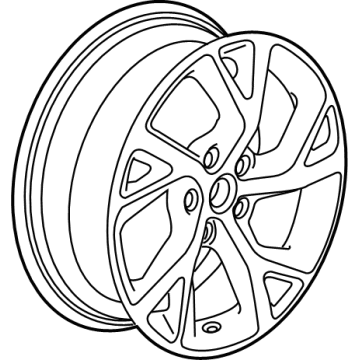 Chevy 84610560 Wheel, Alloy