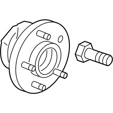 Cadillac 13546938 Hub & Bearing Assembly