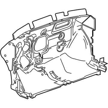 Cadillac 22871458 Barrier