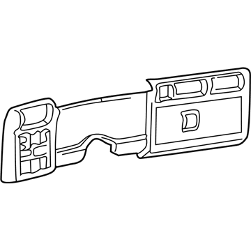 Chevy 15992235 Cluster Trim