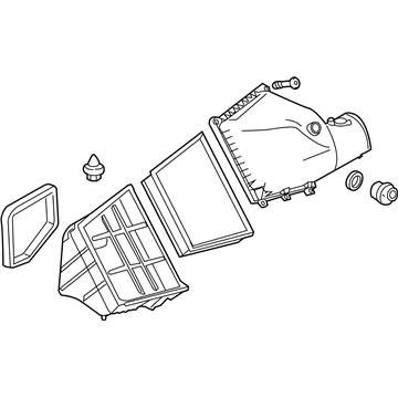 GMC 23210121 Air Cleaner Assembly