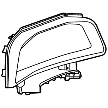 Chevy 84606941 Cluster Bezel