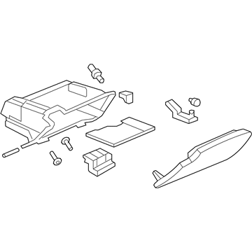 Cadillac 20972808 Glove Box Assembly