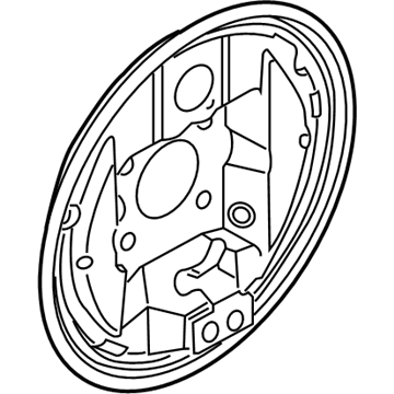 Chevy 96574700 Backing Plate