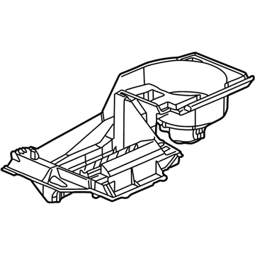 GM 15918580 Case, Auxiliary A/C Evaporator & Blower Lower