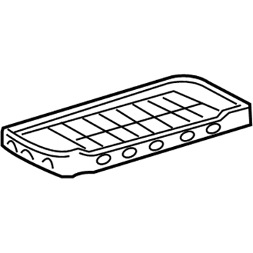 GM 88976873 Frame,Rear Seat Cushion