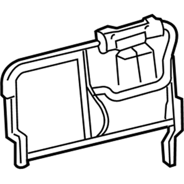 GM 89046496 Frame,Rear Seat Back Cushion