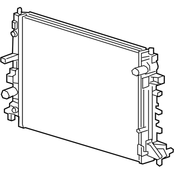 Cadillac 84947855 Radiator