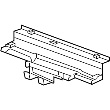 Cadillac 23164440 Upper Baffle