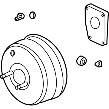 GM 15214486 Power Brake Booster ASSEMBLY