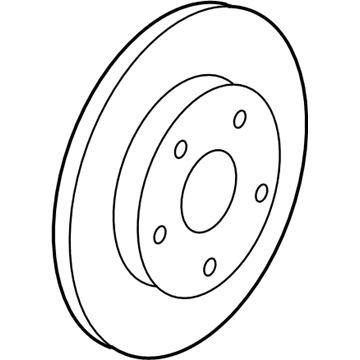 Pontiac Grand Prix Brake Disc - 15919067