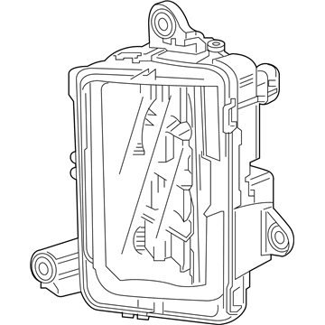 GMC 87816045 LAMP,FRONT FOG(SEE GROUP 02 "LAMPS/FRONT" FOR DETAILED ILLUSTRATED VIEW)