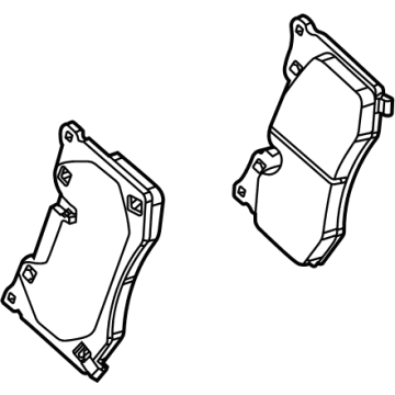 GM 84777509 Pad Kit, Rear Disc Brk