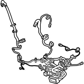 GM 92277202 Harness Assembly, Front Seat Wiring