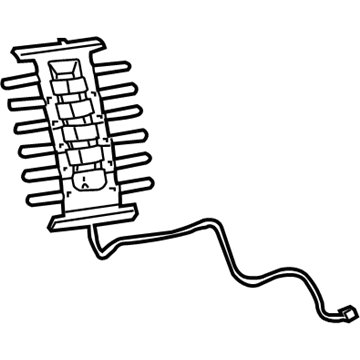 Chevy 12479577 Lumbar Support