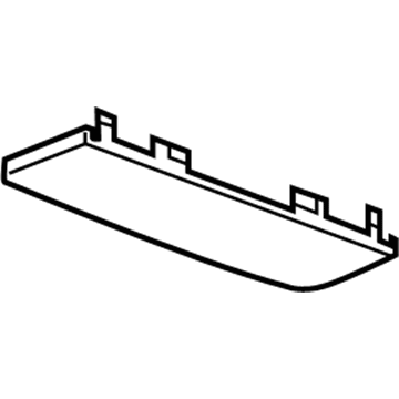 Chevy 13293395 Lamp Lens